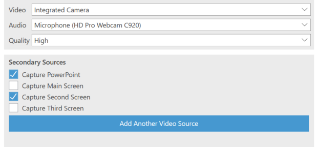 Use PowerPoints and screen capture in E-learning video creation with Panopto