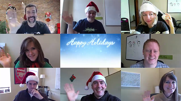 Holiday Card 2012 still - Panopto Video Platform