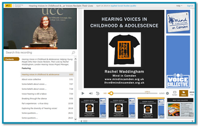 Immagine di presentazione Mind In Camden - Piattaforma video Panopto
