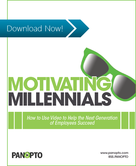 ICON - Motivating Millennials with Video - Panopto Video Platform