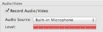 Panopto Mac Recorder - Audio Input