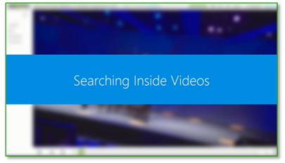 Panopto Inside Video Search Engine