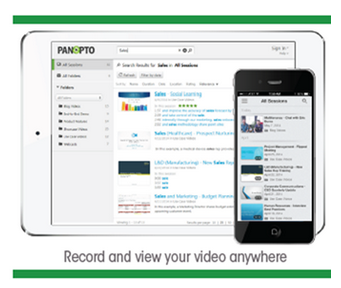 Record and View Video for Learning and Development Anywhere - Panopto Mobile Video Platform