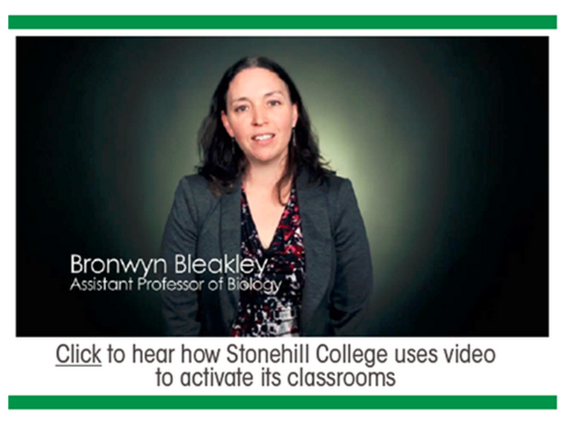 Flipped Classrooms at Stonehill College - Panopto Lecture Capture Platform