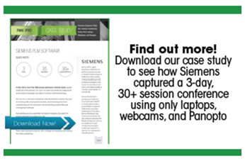 Case study Siemens PLM - Panopto Video Platform