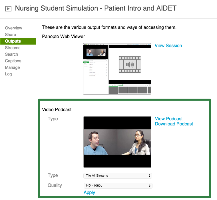 Healthcare Role Play Video Example