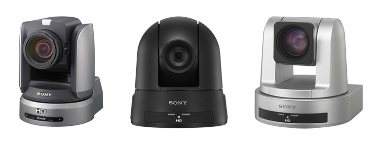 Sony PTZ Cameras for lecture capture and classroom recording