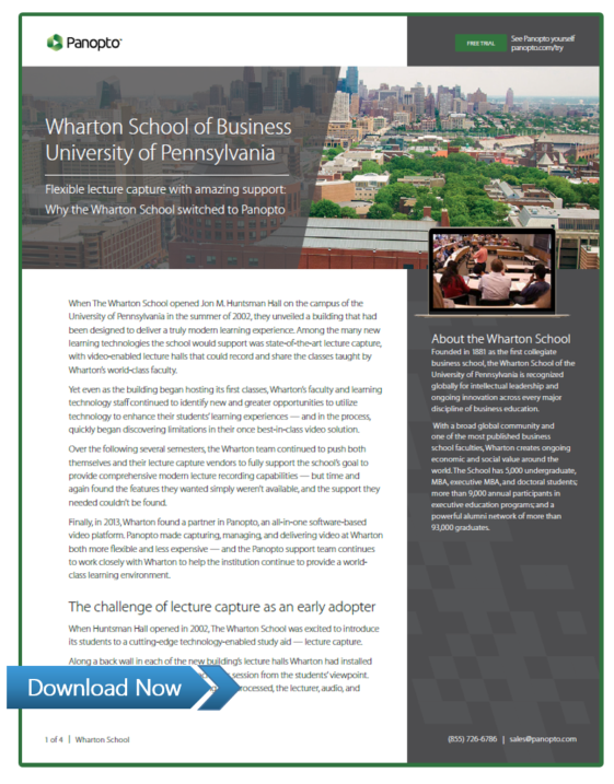 Wharton_Panopto_Case_Study