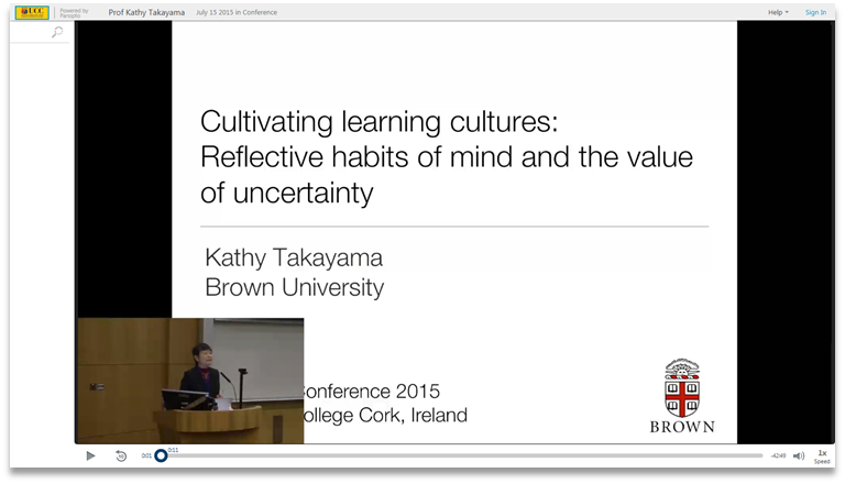 Cultivating Learning Cultures - Panopto Video Presentation Software