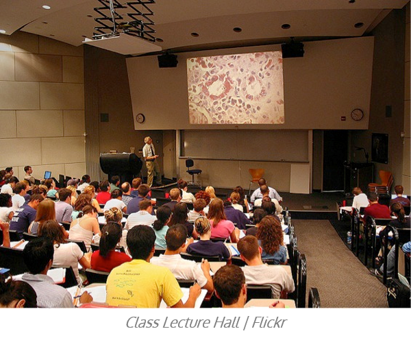 Salle de conférence pleine