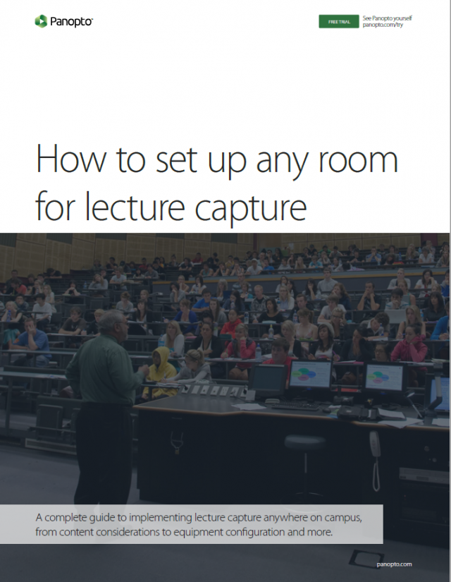 Lecture Capture Anywhere on Campus