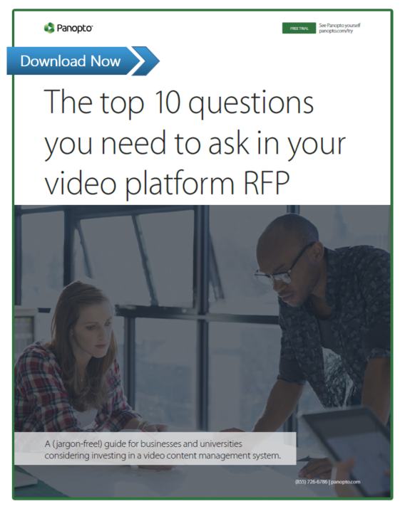 10 Questions to ask in your video platform RFP