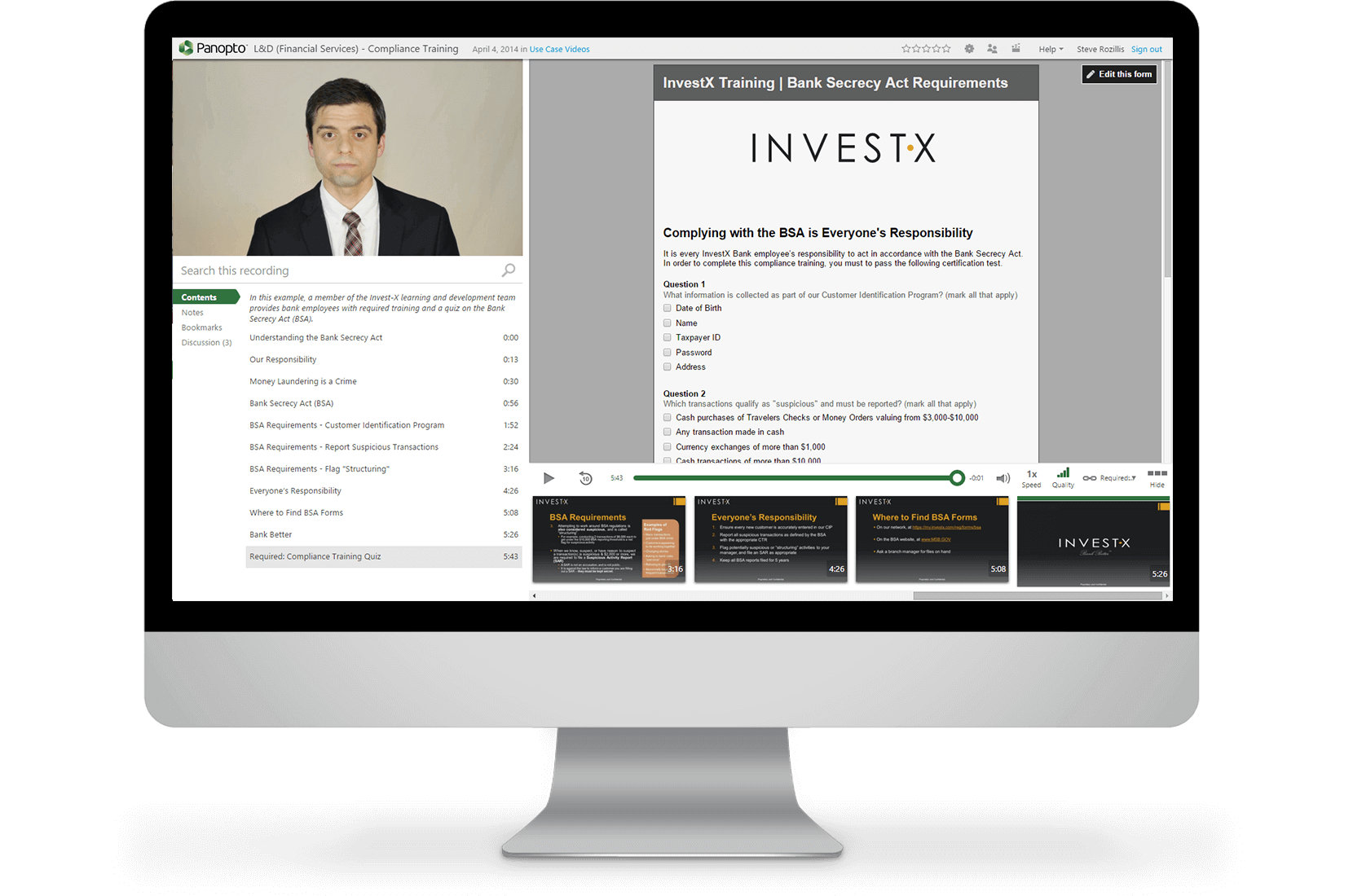 Panopto Online Video Editor Easy Video Editing Software