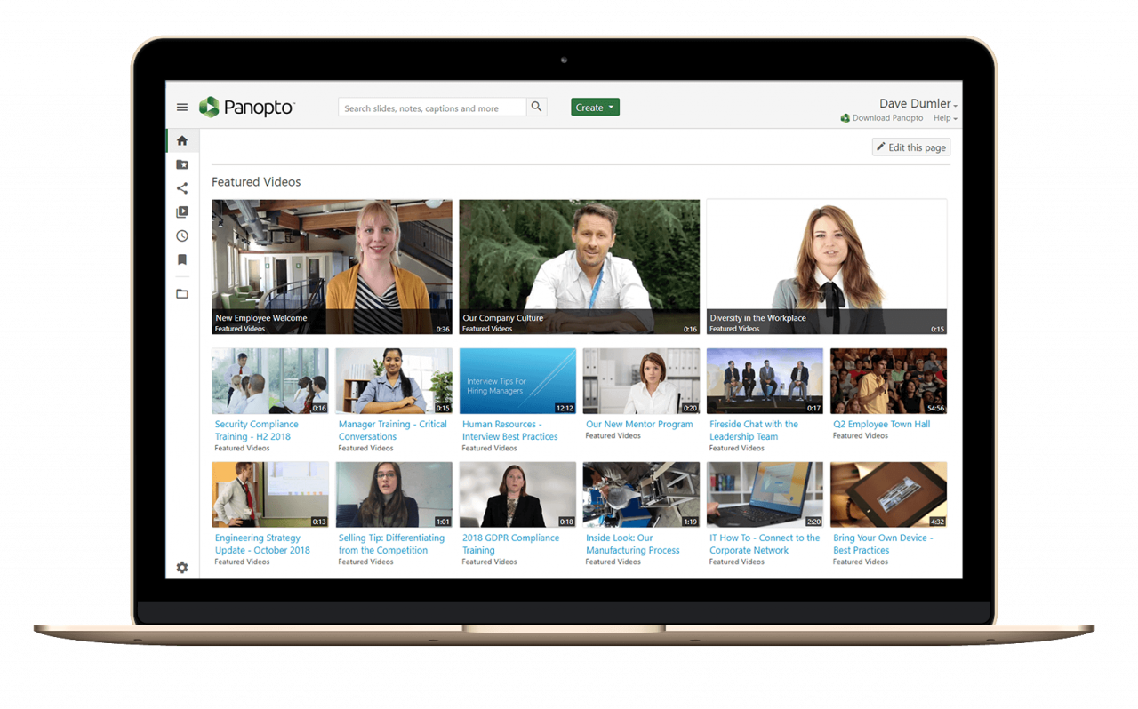 Panopto Record Share And Manage Videos Securely