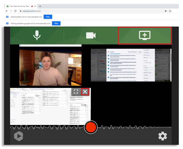 How to record multiple screens and webcams